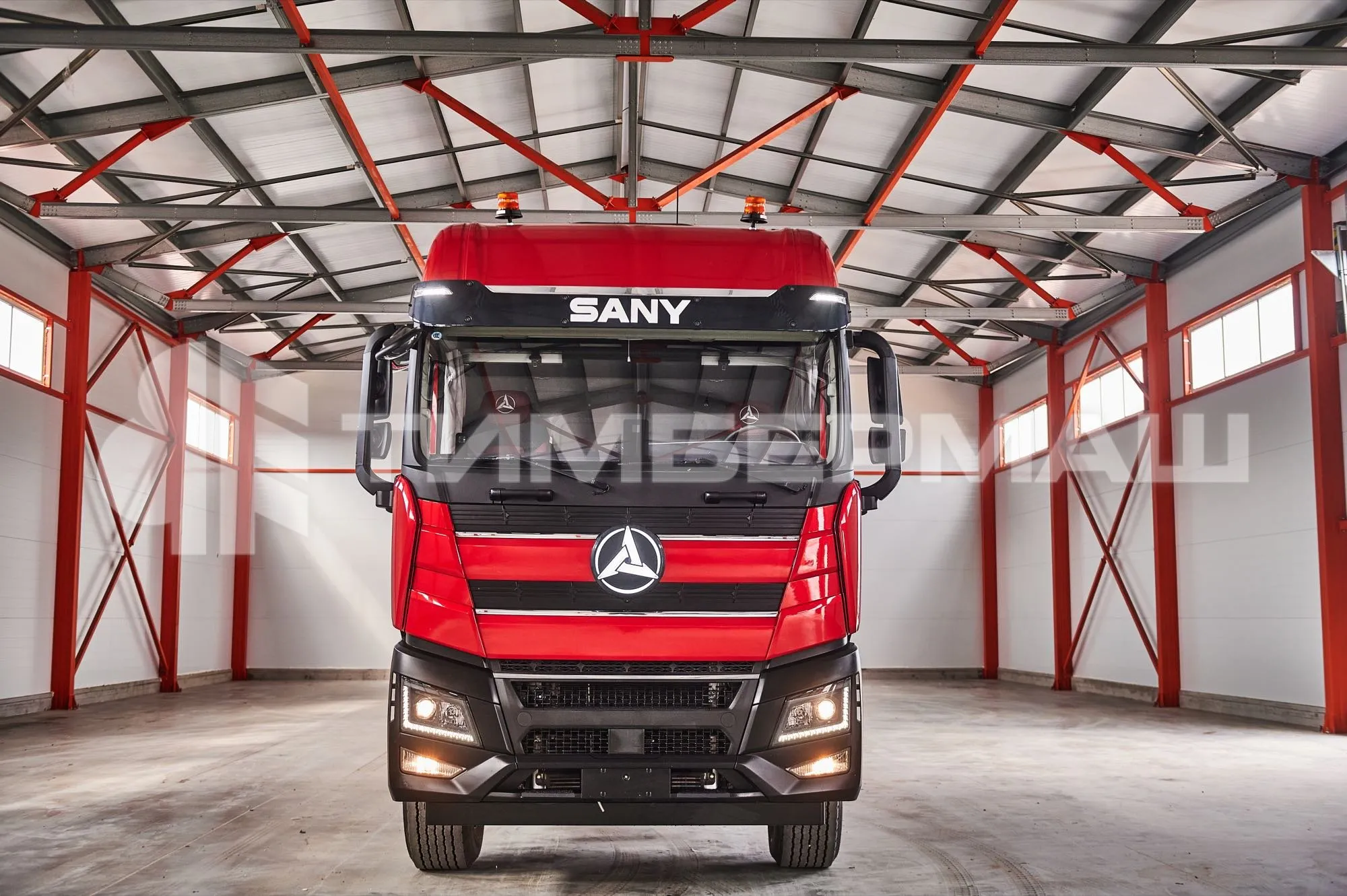 Седельный тягач SANY S585 6x4 фото 3